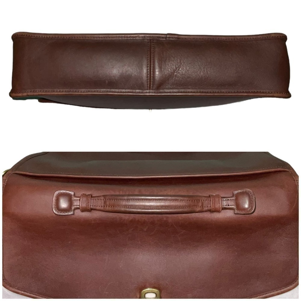 Vintage Coach Lexington Briefcase 5265 Glove-tanned Leather Messenger Laptop Bag - Picture 5 of 16